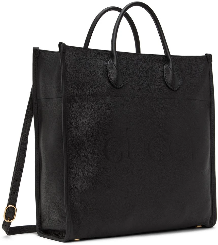 商品Gucci|黑色大号 Cripto 托特包,价格¥34694,第2张图片详细描述