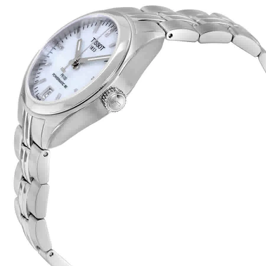 商品Tissot|PR 100 Automatic Mother of Pearl Dial Ladies Watch T101.207.11.116.00,价格¥1945,第2张图片详细描述