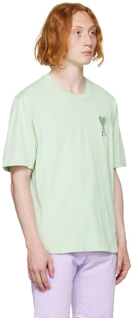 商品AMI|Green Ami De Cœur T-Shirt,价格¥620,第4张图片详细描述