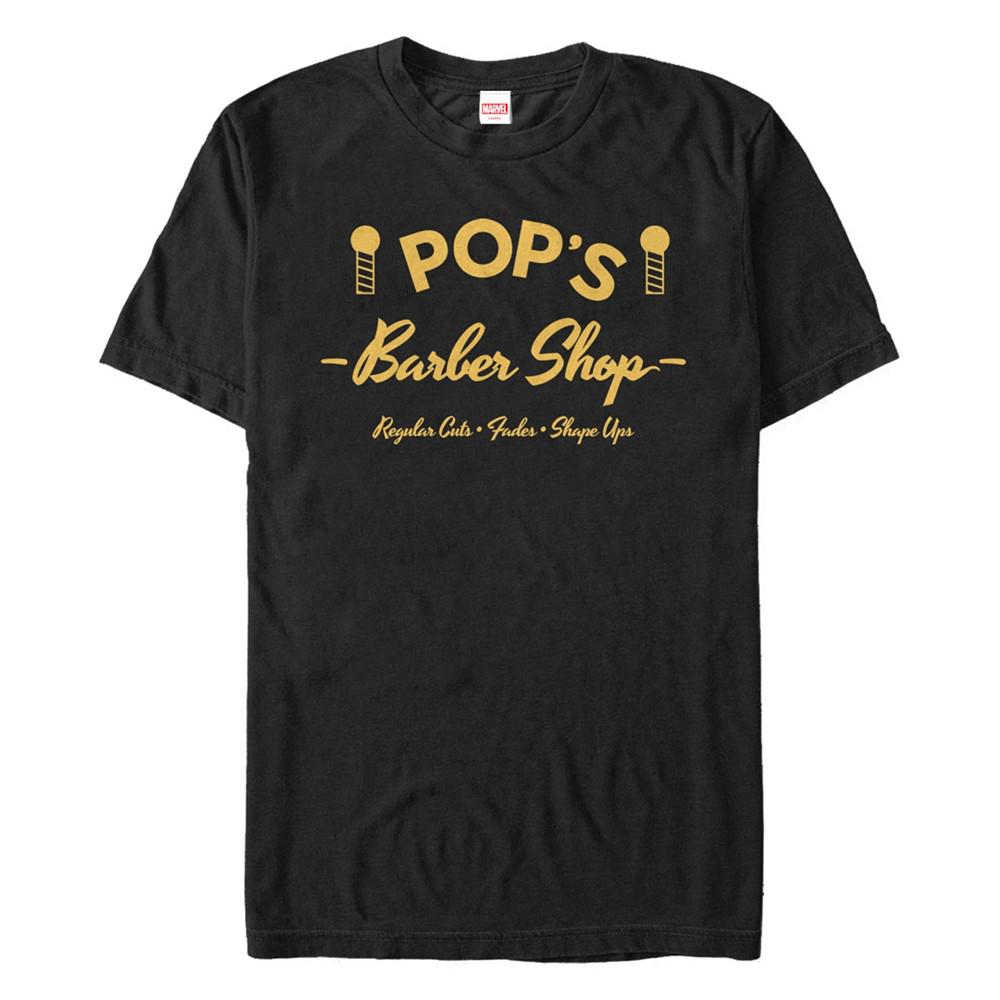 Marvel Men's Luke Cage Pop's Barber Shop Short Sleeve T-Shirt商品第1张图片规格展示