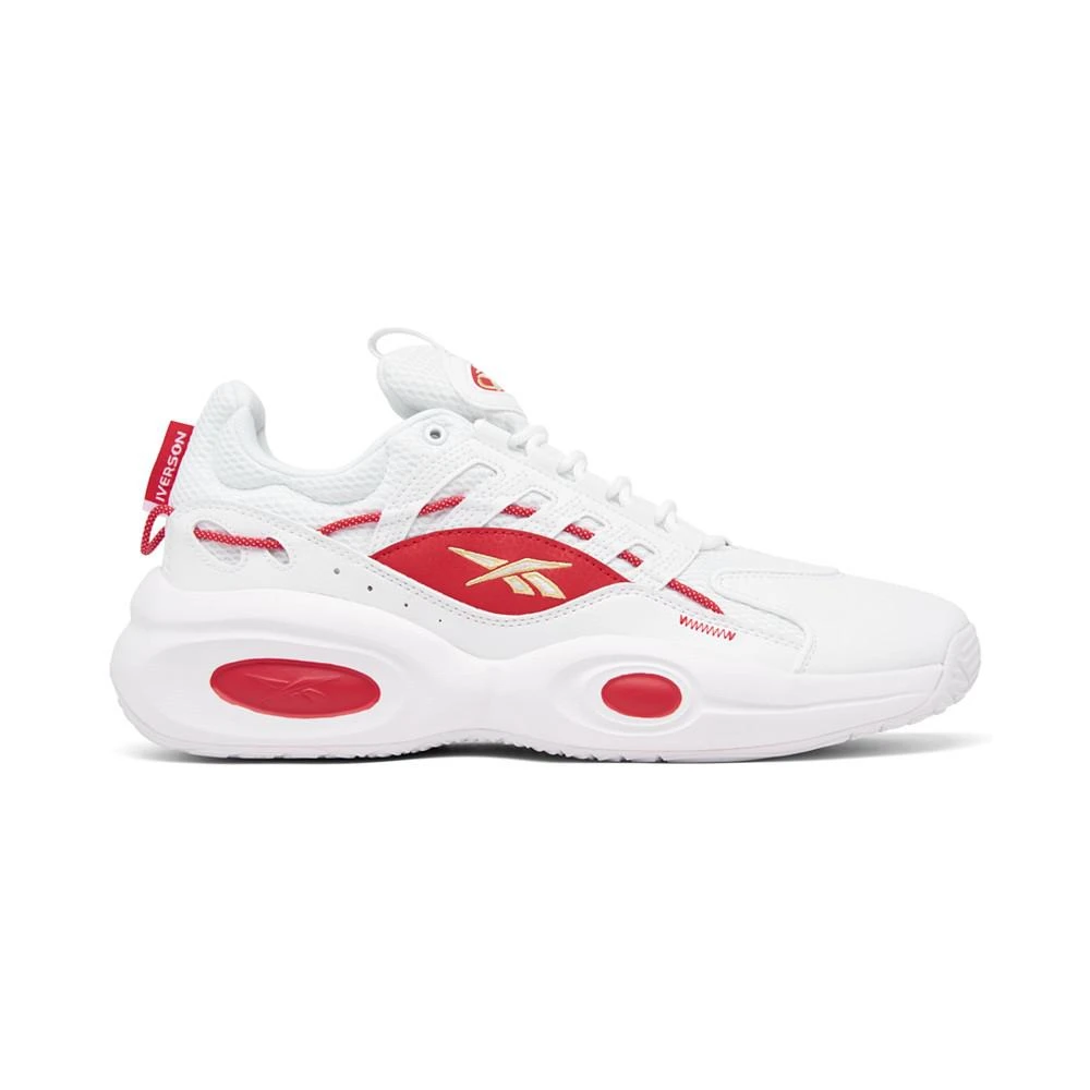 商品Reebok|Men's Solution Mid Basketball Sneakers from Finish Line,价格¥91,第2张图片详细描述