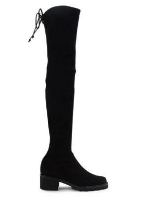 商品Stuart Weitzman|Flannery Suede Over The Knee Boots,价格¥1711,第1张图片