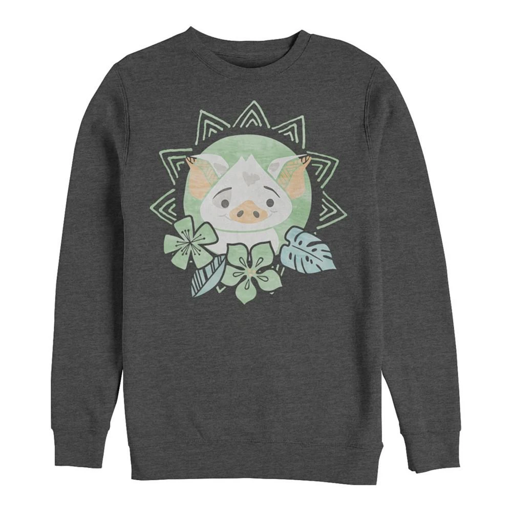 商品Disney|Disney Men's Moana Pua Cute Flower, Crewneck Fleece,价格¥339,第1张图片