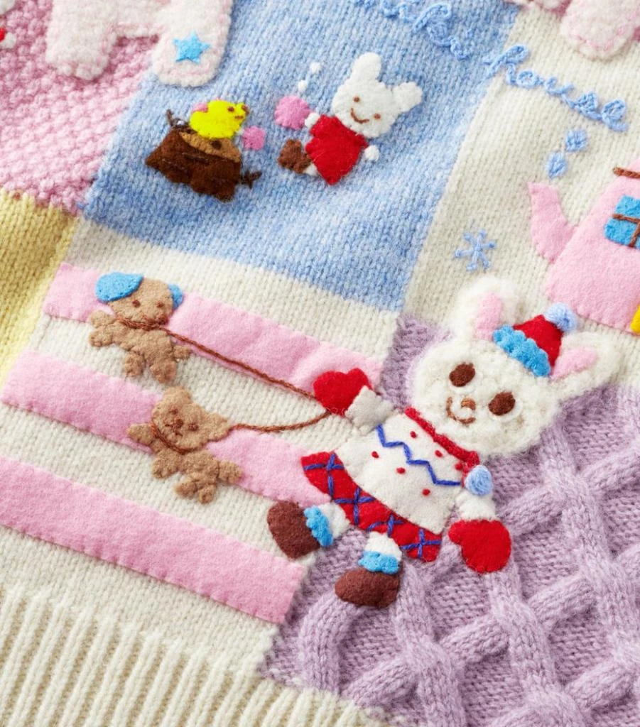 商品Miki House|Wool Sweater (2-7 Years),价格¥8917,第3张图片详细描述