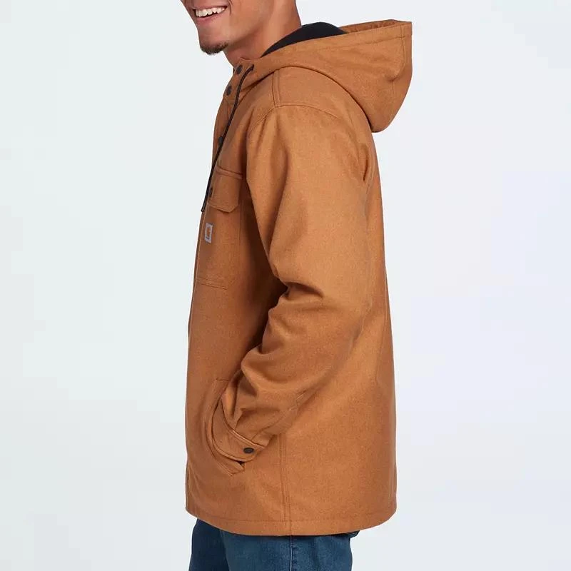 商品Carhartt|Carhartt Men's Rain Defender Relaxed Fit Heavyweight Hooded Shirt Jacket,价格¥627,第4张图片详细描述