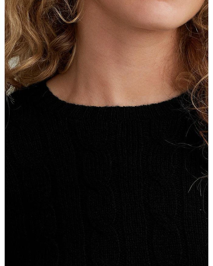 商品Ralph Lauren|Cable Knit Cashmere Crewneck Sweater,价格¥2226,第4张图片详细描述