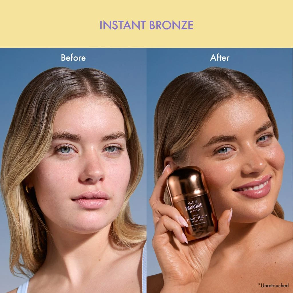商品Isle of Paradise|Sunny Serum Instant Face Bronzer,价格¥149,第1张图片详细描述