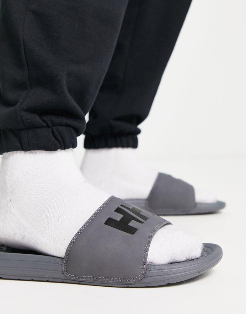 Helly Hansen sliders in grey商品第4张图片规格展示