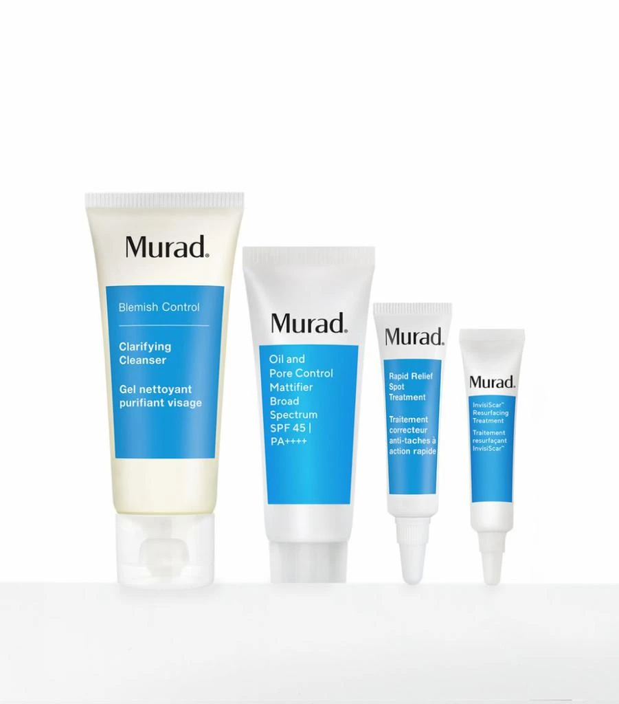 商品Murad|Blemish Control 30-Day Trial Kit,价格¥368,第2张图片详细描述