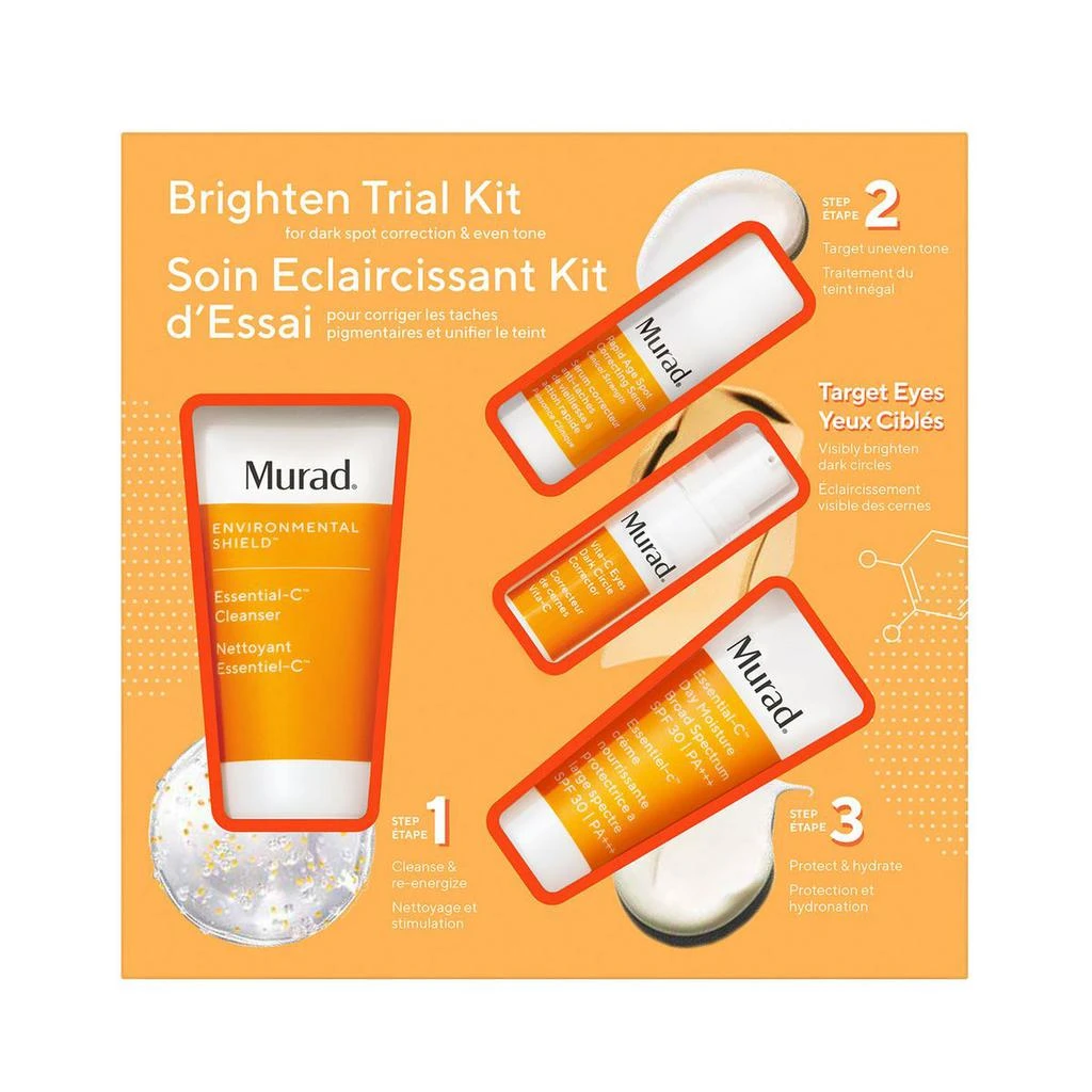 商品Murad|Brighten Trial Kit,价格¥449,第1张图片