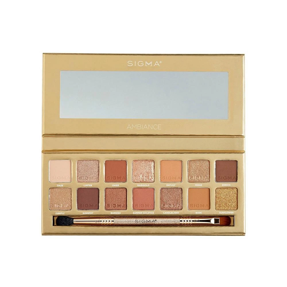 商品Sigma Beauty|Ambiance Eyeshadow Palette,价格¥391,第1张图片