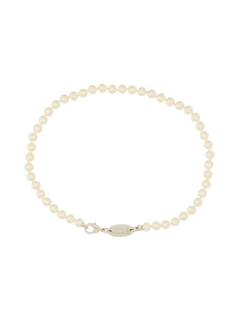 商品Vivienne Westwood|"Stuart" Necklace With Swarowski Pearls,价格¥1838,第2张图片详细描述