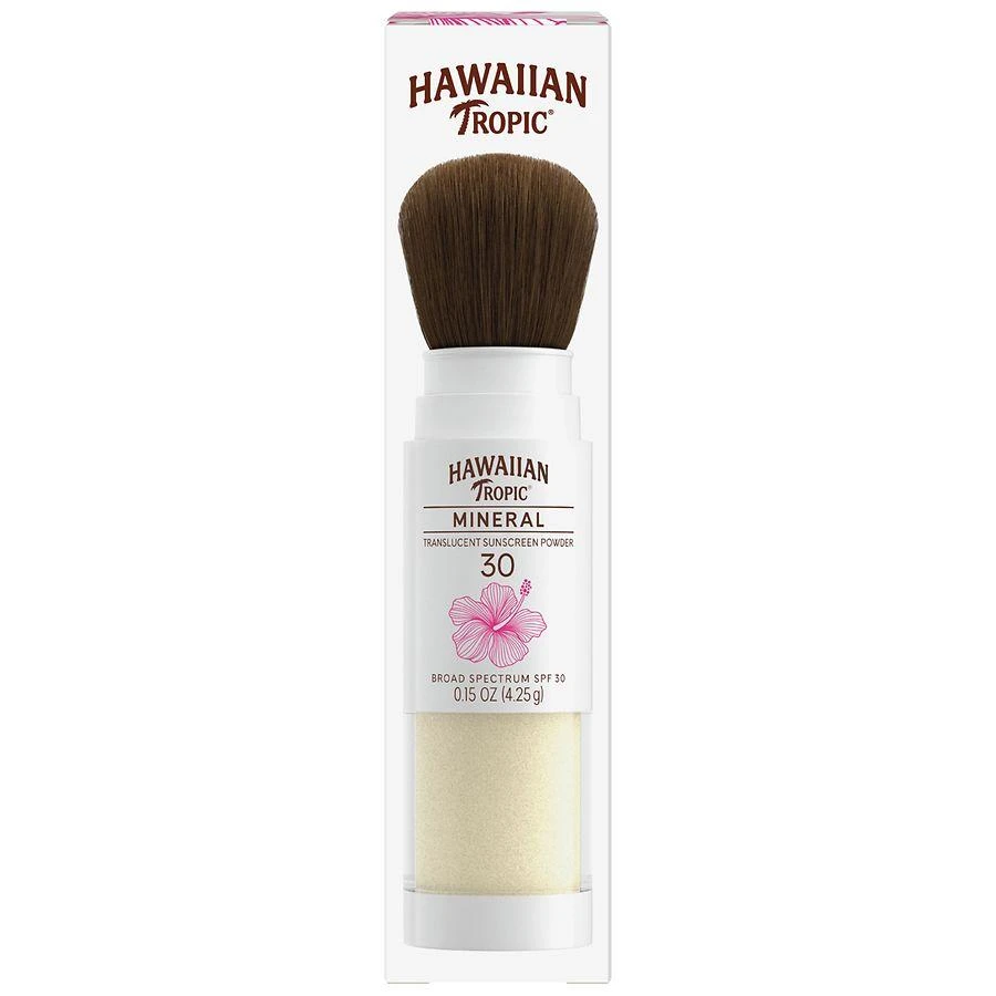 Hawaiian Tropic Mineral Sunscreen Powder Brush SPF 30 8