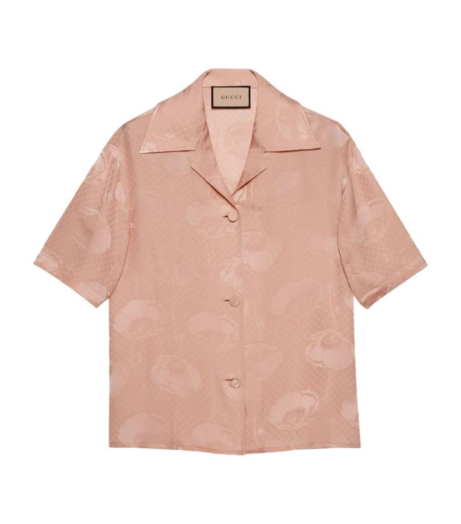 商品Gucci|Silk Printed Shirt,价格¥7518,第1张图片