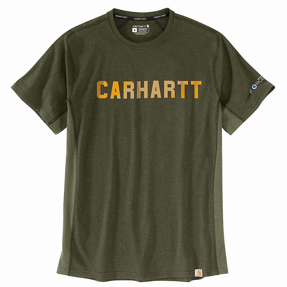 商品Carhartt|Carhartt Men's Force Relaxed Fit Midweight SS Block Logo Graphic T-Shirt,价格¥162-¥257,第6张图片详细描述