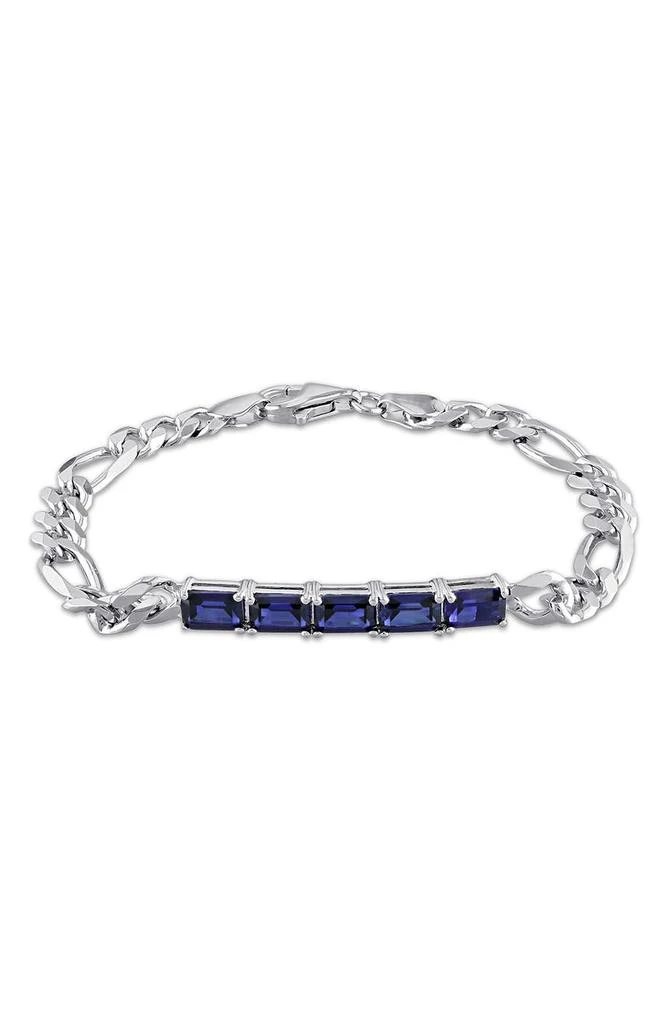 商品DELMAR|Lab-Created Blue Sapphire Bracelet,价格¥1569,第1张图片
