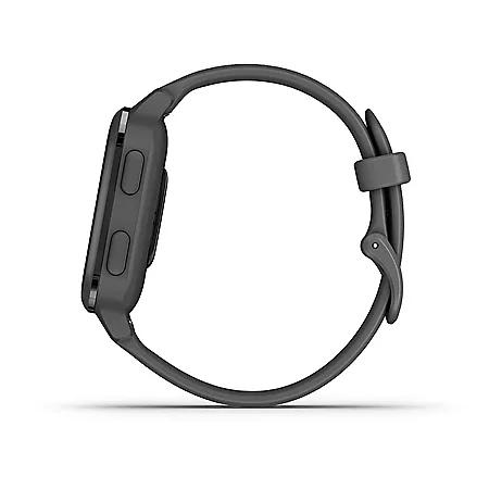 Garmin Venu Sq - Slate Aluminum Bezel with Shadow Gray Case and Silicone Band商品第8张图片规格展示