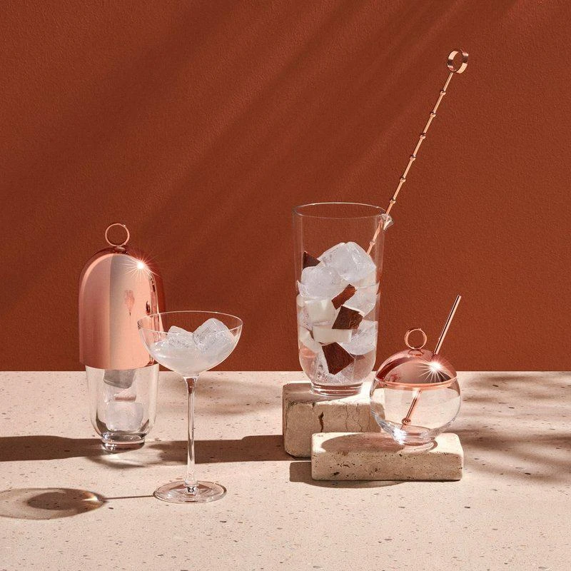 商品NUDE Glass|Hepburn Shaker With Metal Top,价格¥1094,第1张图片