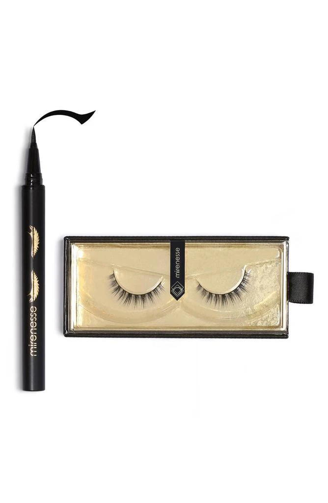 商品MIRENESSE|Lucy Lashes & Jet Black Lash Bond Eyeliner 2-Piece Set,价格¥246,第3张图片详细描述