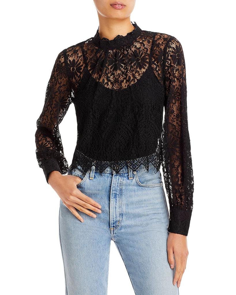 Lace Crop Top - 100% Exclusive商品第1张图片规格展示