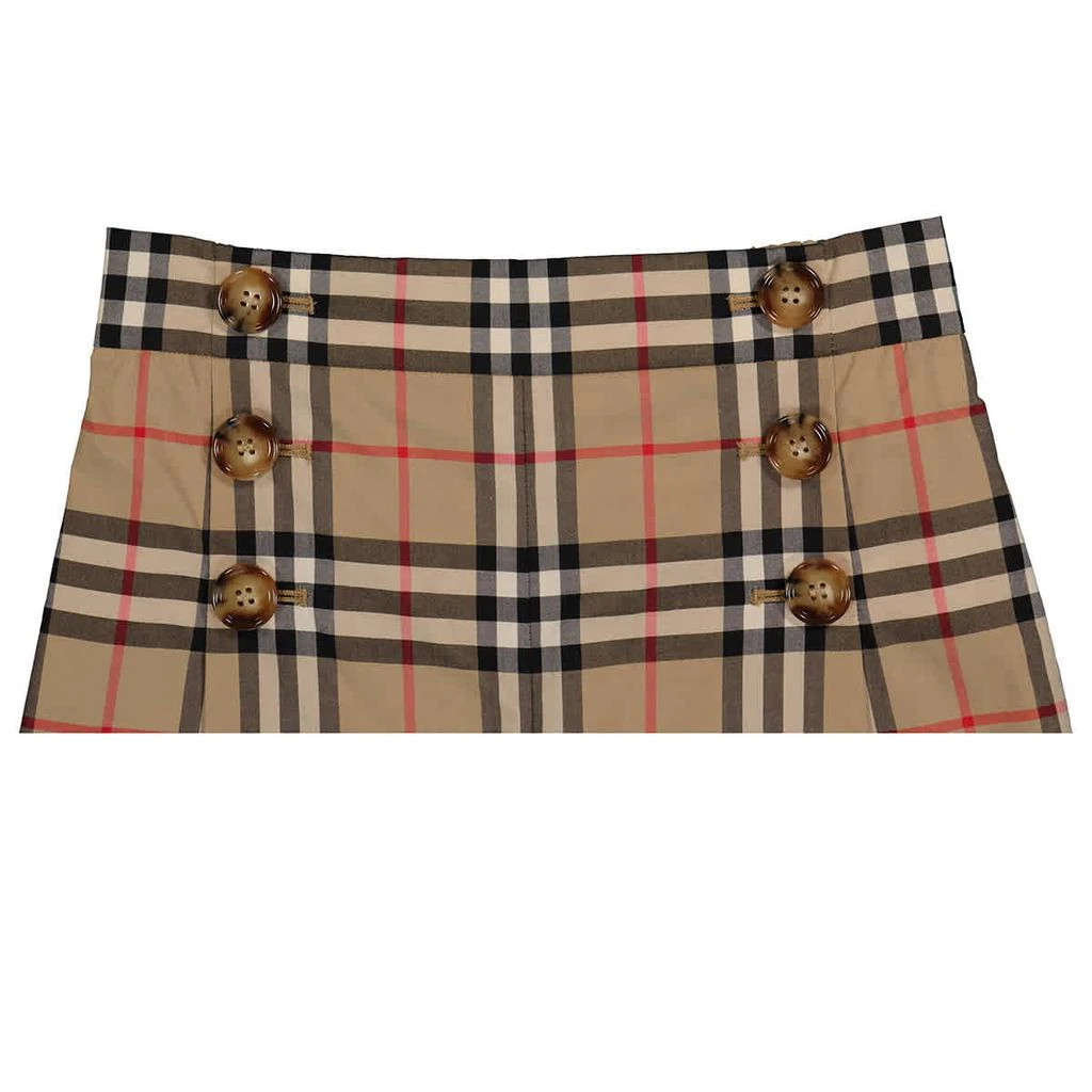 商品Burberry|Burberry Girls Vintage Check Sailor Trousers - Archive Beige, Size 8Y,价格¥350,第3张图片详细描述