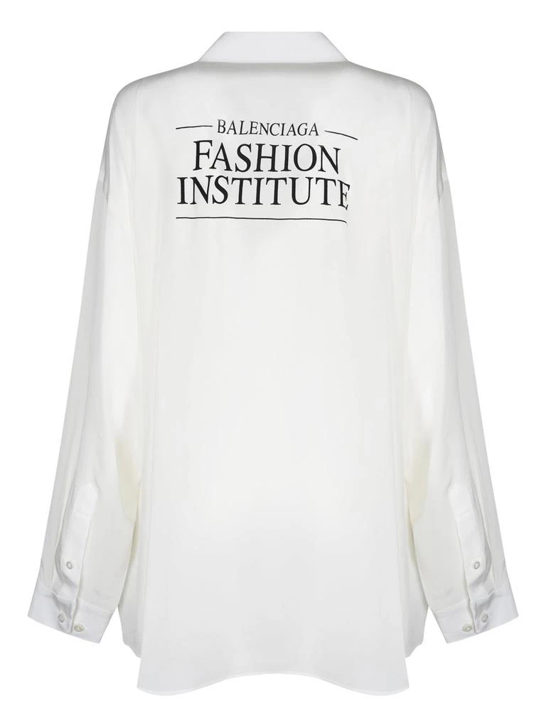 商品Balenciaga|Balenciaga Fashion Institute Long-Sleeved Shirt,价格¥5506,第2张图片详细描述