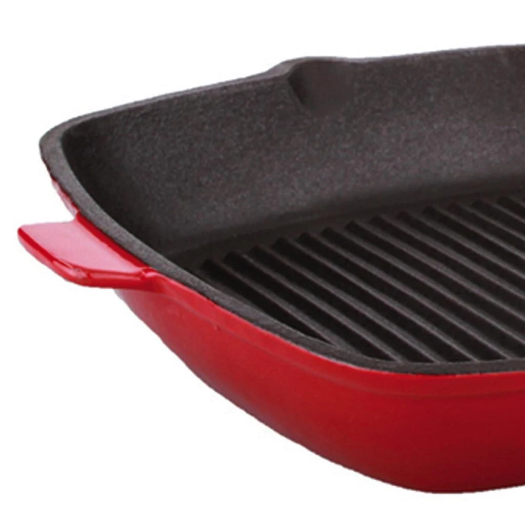商品BergHOFF|Neo 11Inch Cast Iron Square Grill Pan,价格¥756,第2张图片详细描述