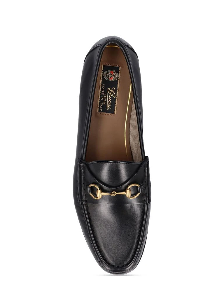 商品Gucci|20mm Horsebit 1953 Leather Loafers,价格¥7970,第4张图片详细描述