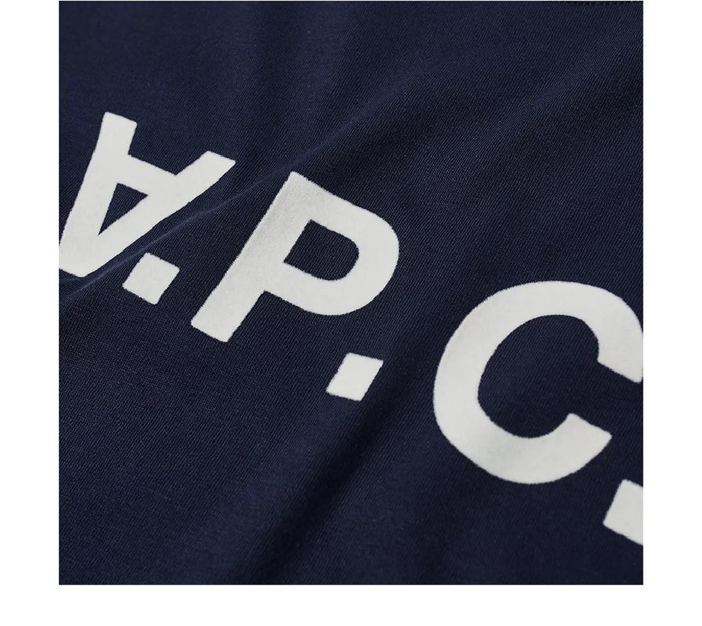 商品A.P.C.|浅绿色徽标圆领棉质短袖T恤【香港仓极速发货】,价格¥1029,第11张图片详细描述