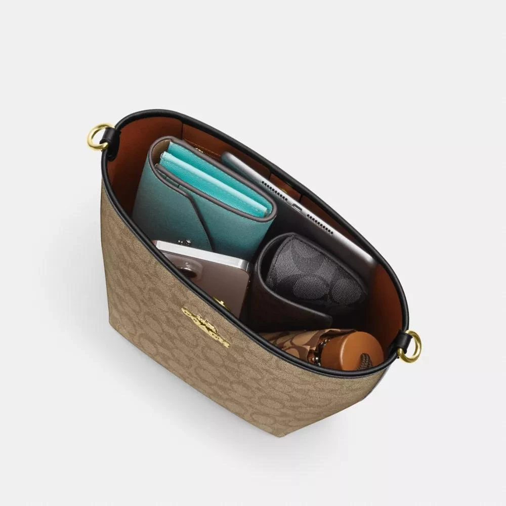 City Bucket Bag In Signature Canvas 商品