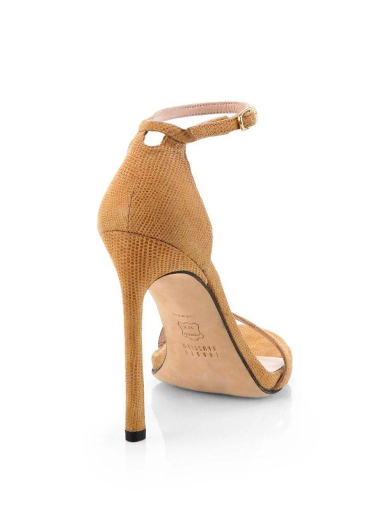 商品Stuart Weitzman|Nudist Goosebump Suede Sandals,价格¥2983,第2张图片详细描述