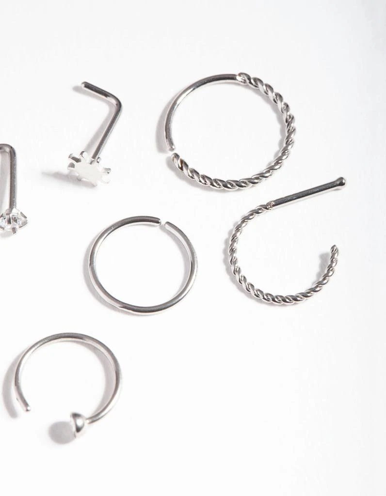 商品Lovisa|Surgical Steel Sun Twist Nose Jewellery Pack,价格¥191,第3张图片详细描述