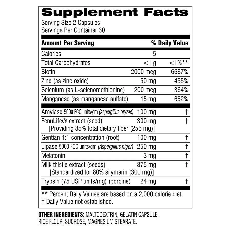 商品Botanic Choice|Pancreas-Plus,价格¥234,第2张图片详细描述