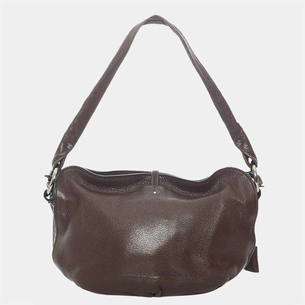 商品[二手商品] Celine|Celine Brown Bittersweet Leather Shoulder Bag,价格¥3290,第3张图片详细描述