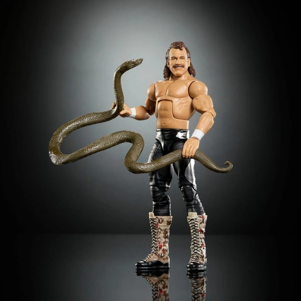 商品WWE 6" Elite PLE WrestleMania Figure: Jake "The Snake" Roberts Action Figure,价格¥348,第1张图片