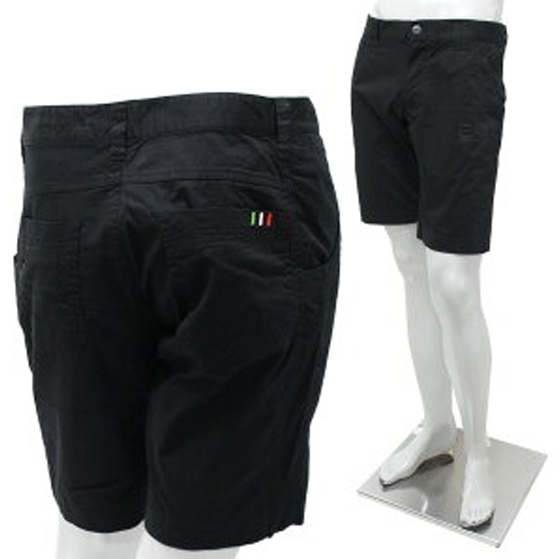 商品Emporio Armani|EMPORIO ARMANI 男黑色男士短裤 272695-6P103-00020,价格¥721,第1张图片
