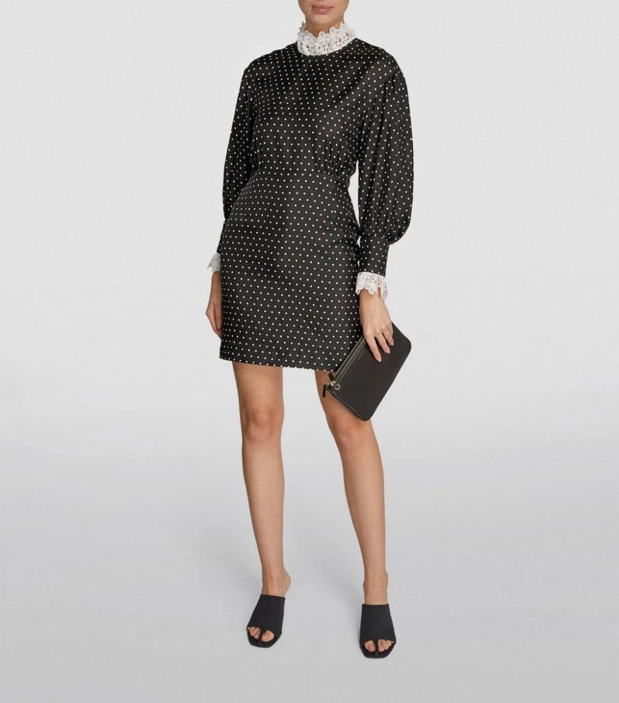 商品Sandro|Polka Dot Print Mini Dress,价格¥1671,第2张图片详细描述