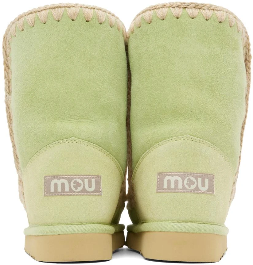 商品Mou|SSENSE Exclusive Green 24 Boots,价格¥2480,第2张图片详细描述