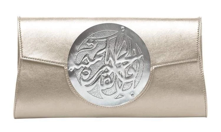 商品Dareen Hakim Collection|Le Icon Le Icon : Champagne Silver Engraved Wisdom and Strength,价格¥2173,第1张图片