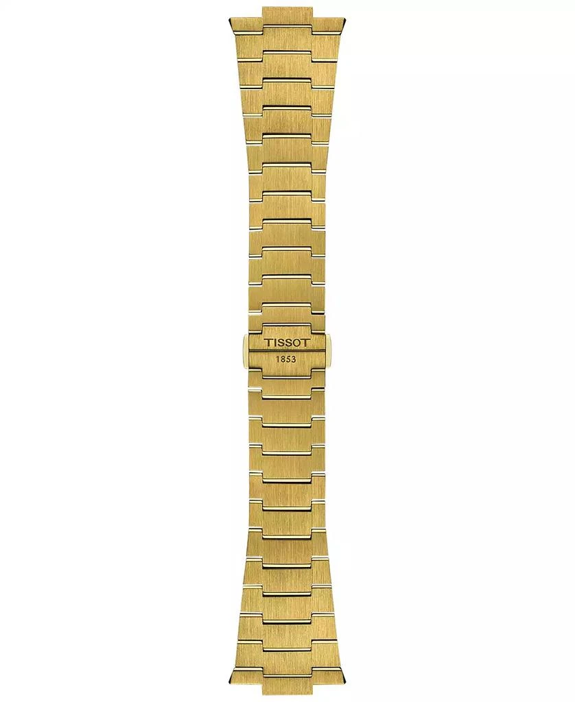 商品Tissot|Men's PRX Gold-Tone Stainless Steel Bracelet Watch 40mm,价格¥3705,第4张图片详细描述