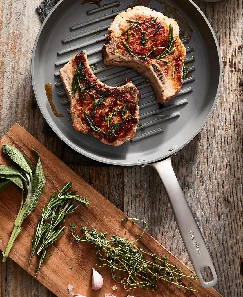 商品Greenpan|Chatham Ceramic Nonstick 11" Round Grill Pan,价格¥686,第3张图片详细描述