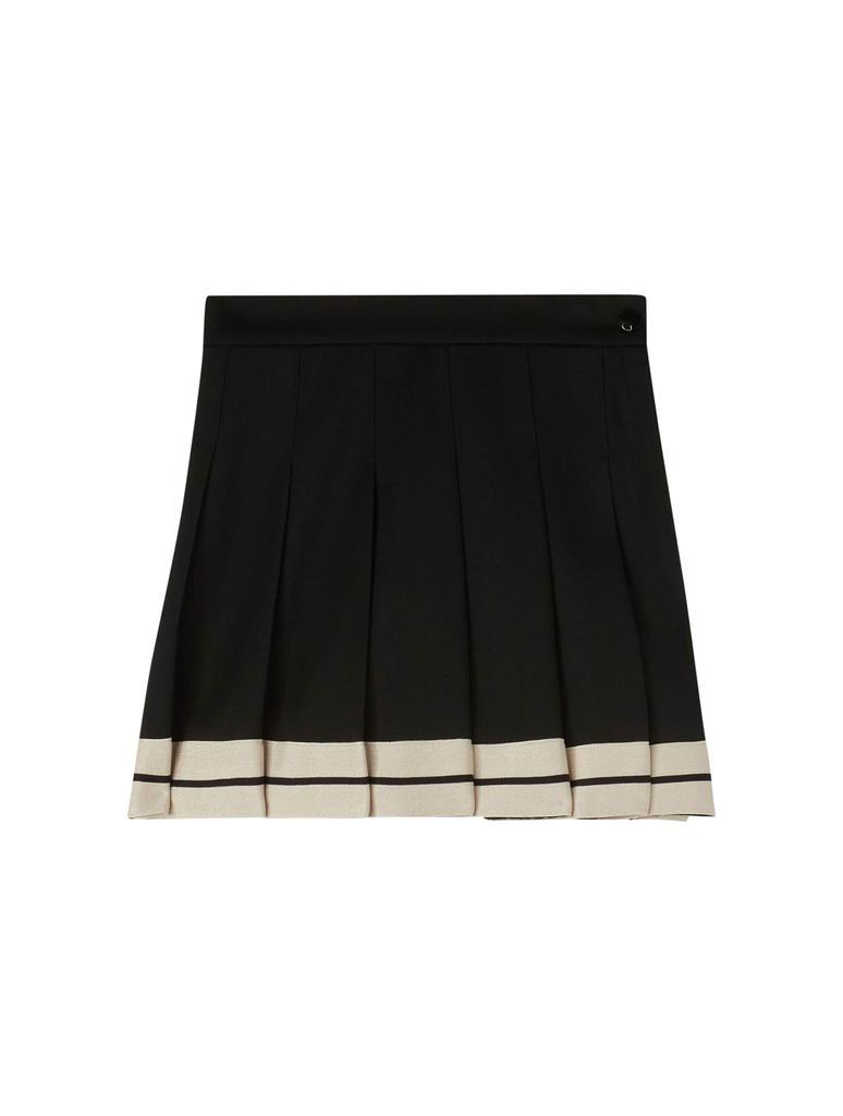 商品Palm Angels|Palm Angels Track Pleated Skirt,价格¥3557,第1张图片
