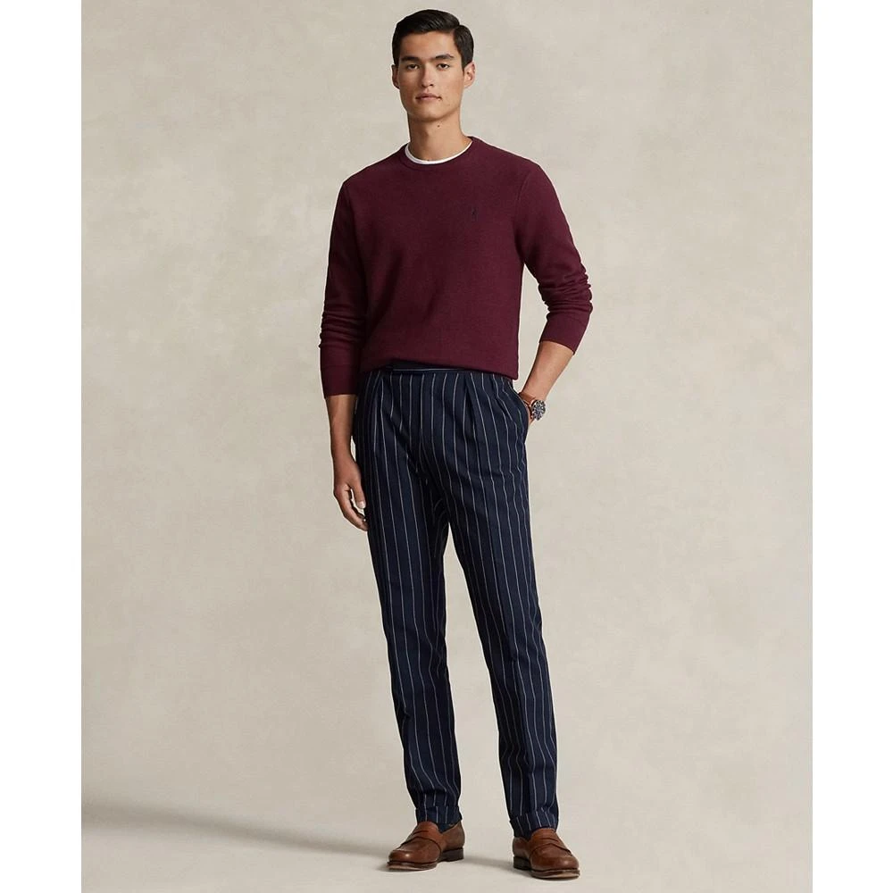 商品Ralph Lauren|Men's Textured Cotton Crewneck Sweater,价格¥614,第2张图片详细描述