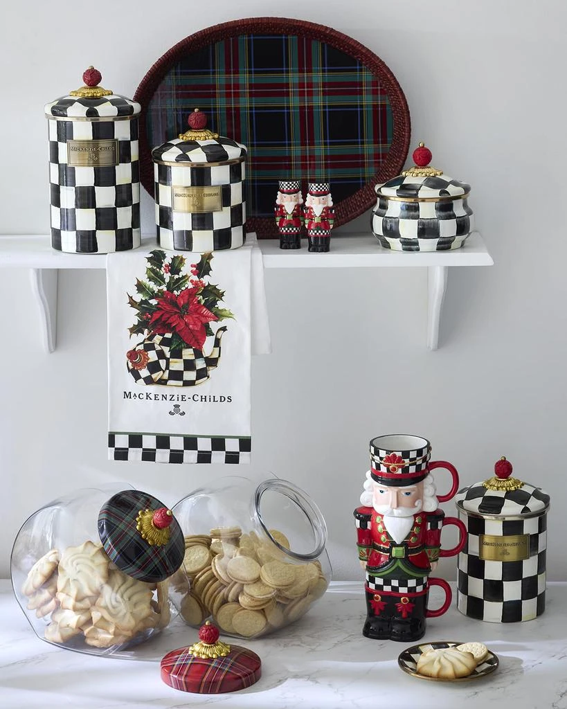 商品MacKenzie-Childs|Classic Courtly Nutcracker Salt and Pepper Set,价格¥383,第4张图片详细描述