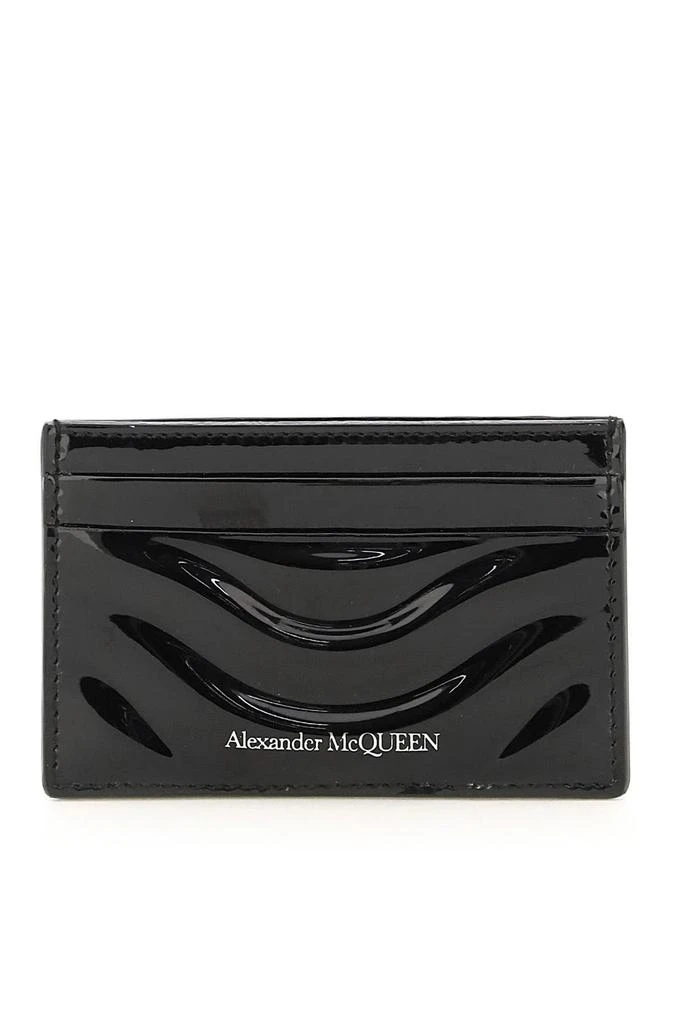 商品Alexander McQueen|PATENT LEATHER CARDHOLDER,价格¥793,第1张图片