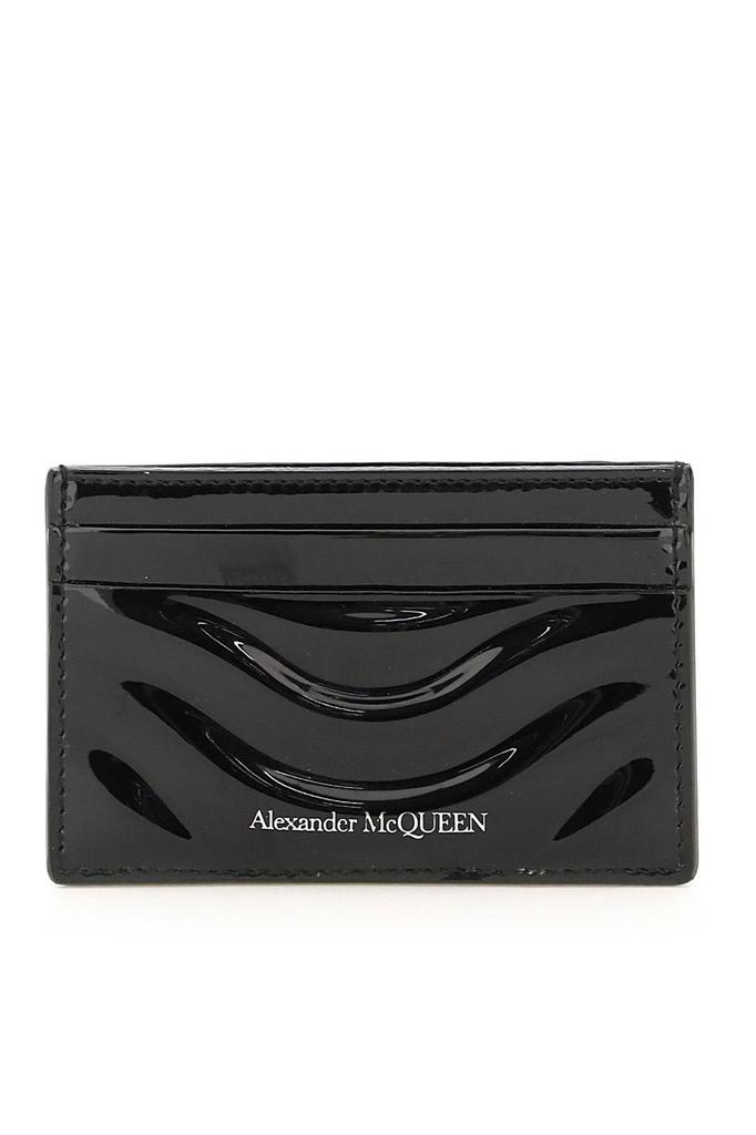 商品Alexander McQueen|PATENT LEATHER CARDHOLDER,价格¥771,第1张图片