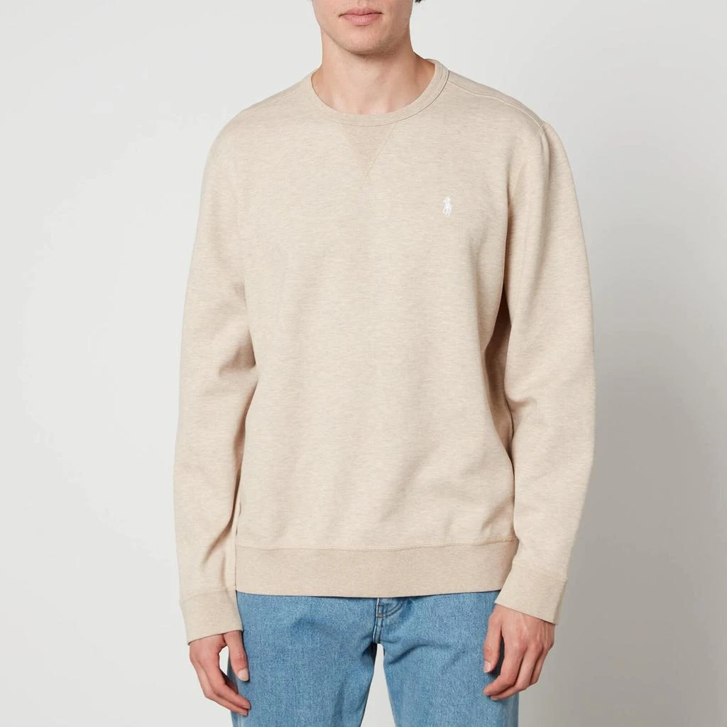 商品Ralph Lauren|Polo Ralph Lauren Double-Knit Cotton-Blend Sweatshirt,价格¥795,第1张图片