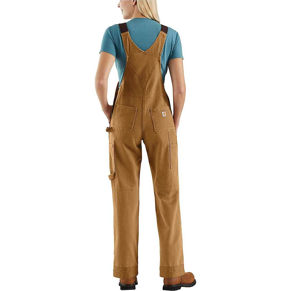 商品Carhartt|Carhartt Women's Weathered Duck Unlined Wildwood Bib Overall,价格¥578,第3张图片详细描述