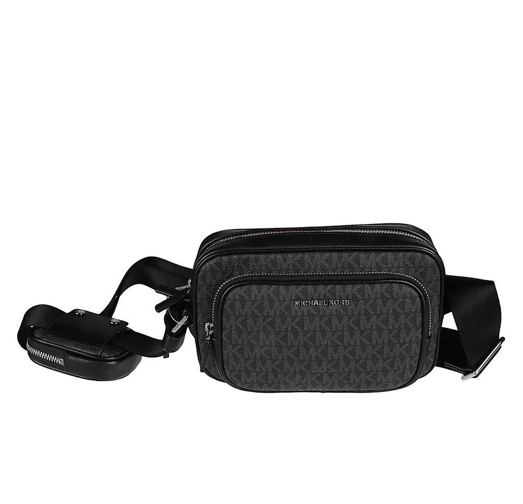 商品Michael Kors|Black Hudson Signature Logo Camera Bag,价格¥1424,第1张图片