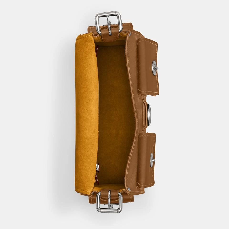商品Coach|Coach Cargo Turnlock Soft Leather Tabby Bag,价格¥3518,第4张图片详细描述